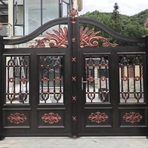 上海電動豪華鋁藝大門安裝