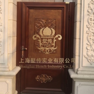 上海別墅庭院大門鋁藝大門3