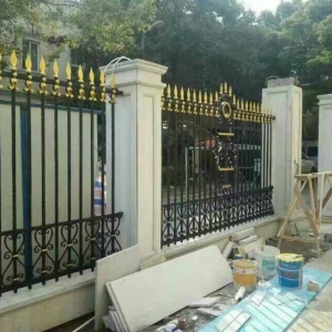 鐵藝大門護(hù)欄