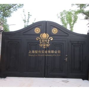 歐式花園別墅豪宅豪華鐵藝大門款式HC-UG10